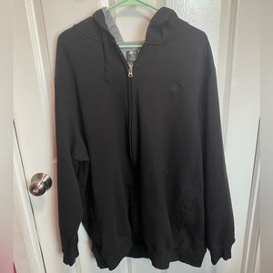 3XL Starter zip up hoodie black